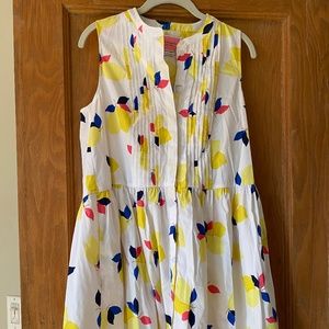 Kate Spade lemon zest shirtdress in M w/tags